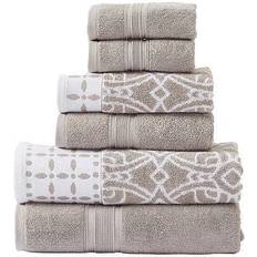 Modern Threads Yarn Dyed Bath Towel Beige (137.16x68.58cm)