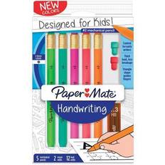 Paper Mate Mechanical Pencils for Handwriting Triangular 5/PK AST 2017483