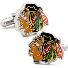 Orange Cufflinks Cufflinks Inc Chicago Blackhawks Cufflinks - Silver/Multicolour