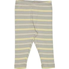 Wheat Silas Jersey Pants - Morning Mist Stripe