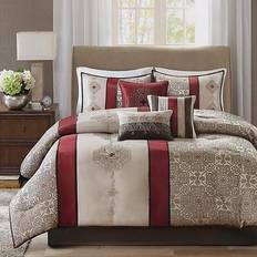 Madison Park Donovan Bedspread Red (264.16x233.68cm)