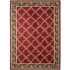 Safavieh Lyndhurst Collection Red, Black 48x72"