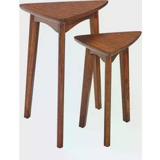 Wood Nesting Tables Alaterre Furniture Monterey Nesting Table 24x24" 2