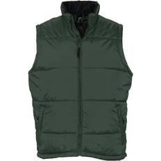 Sol's Warm Padded Bodywarmer Jacket - Forest Green