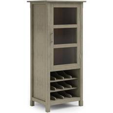 Gray Liquor Cabinets Simpli Home Avalon Liquor Cabinet 22.4x50"