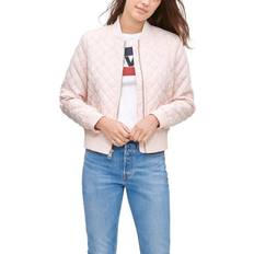 Levi's Diamond Quilted Bomber Jacket - Peach Blush