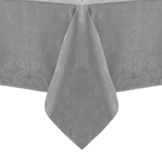 Argent Nappes Elrene Caiden Elegance Damask Nappe Argent (213.36x152.4cm)