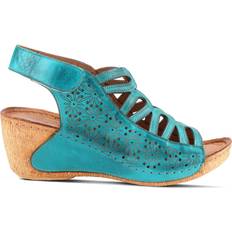 Femme - Turquoise Sandales Spring Step Inocencia - Turquoise