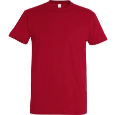 Sol's Imperial Heavyweight Short Sleeve T-shirt - Chilli Red