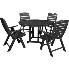 Patio Furniture Polywood Nautical Patio Dining Set