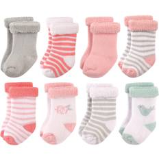 Florals Underwear Children's Clothing Hudson Rolled Cuff Crew Socks 8-pack - Bird & Rose (10754537)