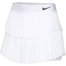 Nike Recycled Materials Skirts Nike Court Dri-FIT Slam Tennis Skirt Women - White/Black