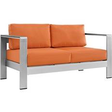 Aluminum Outdoor Sofas modway Shore Outdoor Sofa