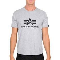 Alpha Industries T-shirts Alpha Industries Basic T-shirt - Grey Heather