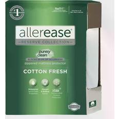 Allerease mattress protector Allerease Allergy Protection Zippered Mattress Protector Mattress Cover White (198.12x203.2)