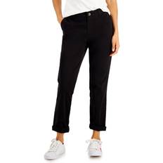 Tommy Hilfiger Flex Hampton Cuffed Chino Straight Leg Pants -