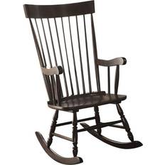 Wood Rocking Chairs Acme Furniture Arlo Rocking Chair 45"