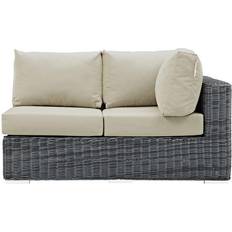 Synthetic Rattan Modular Sofa modway Summon Right Modular Sofa