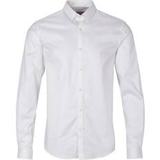 Lindbergh Oxford Superflex Shirt - White