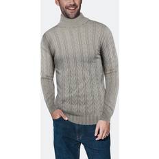 X-Ray X-Ray Men's Cable Knit Roll Neck Sweater Male