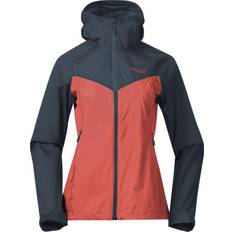 Bergans Dam Jackor Bergans Microlight Jacket Women - Brick/Orion Blue