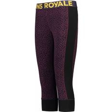 Lilla Stillongser Mons Royale Cascade Merino Flex200 3/4 Legging Winter Leopard