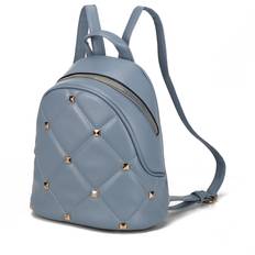Light blue backpack MKF Collection Hayden Studs Backpack - Light Blue