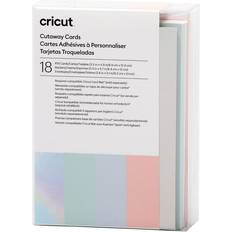 Cricut Cut-Away Cards Pastel R10 8.9cm x 12.4cm 18-pack