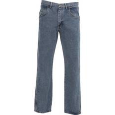 Wrangler Gråa Jeans Wrangler Jeans För Män - Grå Indigo