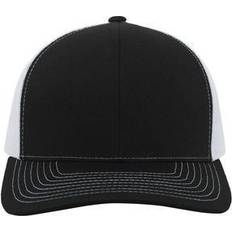 Pacific Headwear Contrast Stitch Trucker Snapback 104S Graphite/Black/Graphite Os