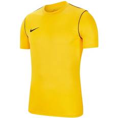 Amarillo Camisetas NIKE Trænings T-Shirt Dri-FIT Park Gul/Sort Børn XL: 158-170