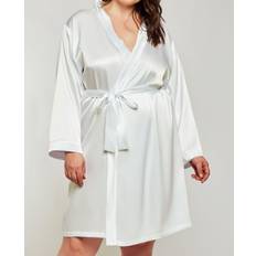 Elastane/Lycra/Spandex Robes iCollection Satin Robe