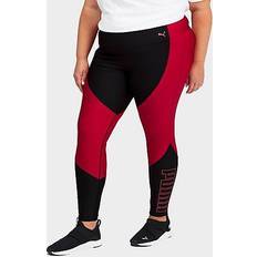 Puma Red Tights Puma Women's Train Eversculpt Logo High-Waist Cropped Training Tights Sunblaze/Spellbound