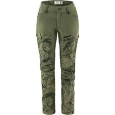 Fjällräven bukser dame Fjällräven Dame Keb Bukser Curved Shorts (GREEN (GREEN CAMO-LAUREL GRN/626-625) 34)