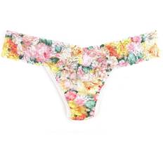 Stringtrusser Classic Leopard Low Rise Thong - Sort
