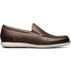 Men - Ortholite Loafers Florsheim Atlantic - Brown Crazy Horse