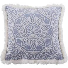 Textiles Levtex Home Bennett Embroidered Fringe Complete Decoration Pillows Blue (45.72x45.72)