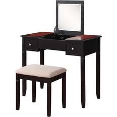 Polyester Dressing Tables Linon Camden Dressing Table 18x36" 2