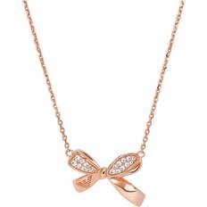 Emporio Armani Essential Necklace - Rose Gold/Transparent