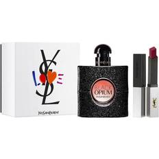 Black opium gift set Yves Saint Laurent Black Opium Gift Set EdP 50ml + Rouge Pur Couture The Slim Sheer Matte Lipstick #107