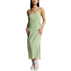 Calvin Klein Glazed Maxi Dress - Jaded Green