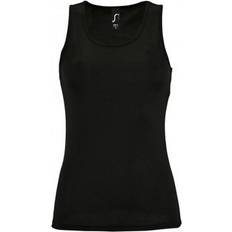 Slim Tank Tops Sol's Women's Sporty Performance Sleeveless Tank Top - Black