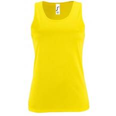 Slim Tank Tops Sol's Women's Sporty Performance Sleeveless Tank Top - Neon Yellow