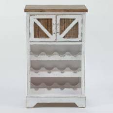 Wood Wine Racks LuxenHome Wood Wine Rack 18.9x30.9"