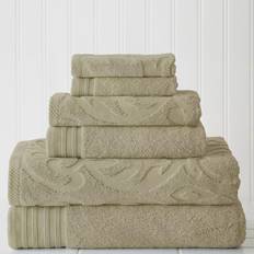 Hemtextil Modern Threads Medallion Swirl Badlakan Beige (137.16x68.58cm)