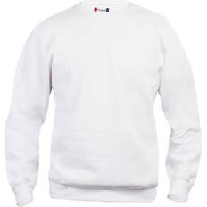 Clique Jr Basic Roundneck College Sweatshirt - White (021020-00)