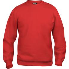 Jr Basic Roundneck College Sweatshirt - Red (021020-35)