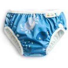 L Couches de bain ImseVimse Swim Diaper - Blue Whale