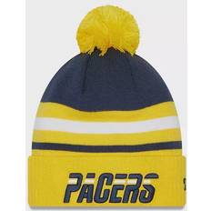 New Era Indiana Pacers City Edition Official Cuffed Pom Knit Beanies Sr