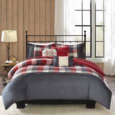 Red Duvet Covers Madison Park Warren Herringbone Duvet Cover Set 6 Piece Red Duvet Cover Red